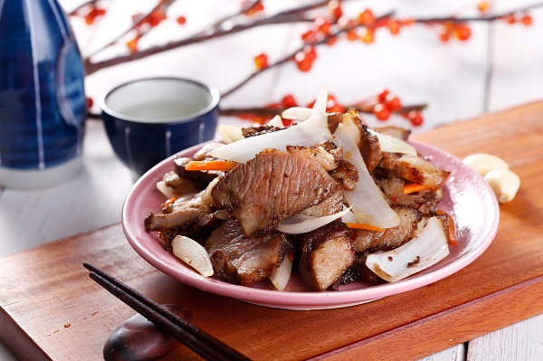 蒜香鹹豬肉